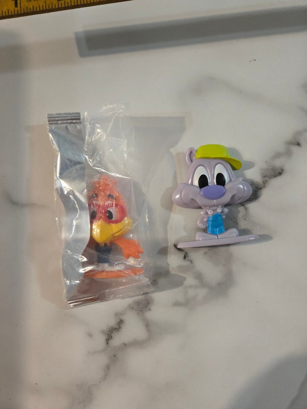 General Mills Cereal Squad Toy Figures Lot Sonny the Nerd & Chip the Wolf